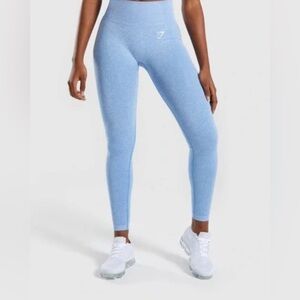 Gymshark Vital Seamless Light Blue High-Waisted Leggings